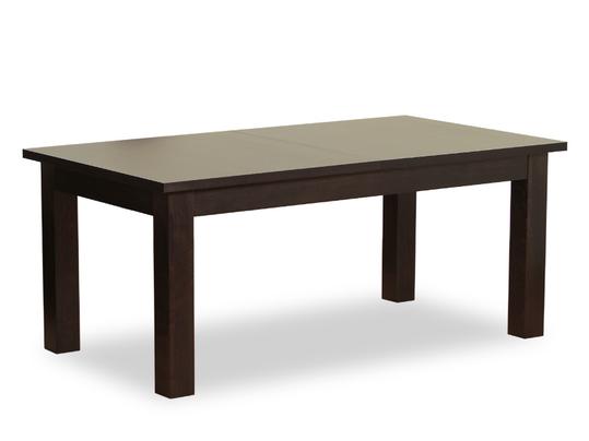 Tavolo mod. 510/50 in legno di faggio, dim. 180x100+50+50 cm.